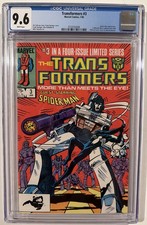 TRANSFORMERS #3 CGC 9.6 WHITE PAGES Marvel Comics 1985 ~ New CGC picture