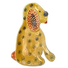 Made in Italy Dog Wall Hanging/Spoon Rest Porcelain picture