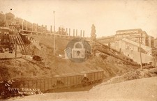 Potts Breaker Ashland PA Pennsylvania Coal Mine c1920s RPPC Photo Postcard COPY picture