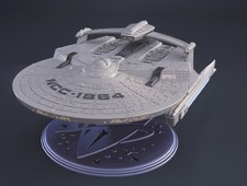 Star Trek Uss Reliant Ncc 1864 1/350 scale Ship Model Kit Large 26