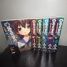 Corpse Party Blood Covered Manga Vol 1-5 Complete Set English OOP 6 books total picture
