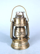 FIGURAL METAL KEROSENE LANTERN VINTAGE NOVELTY TABLE LIGHTER RARE picture