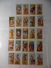 CWS Cigarette Cards African Types 1936 Complete Set 24 picture