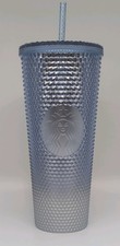 RARE-Starbucks Holiday 2023 Icy Ombre Blue Silver Studded Venti Tumbler NEW picture
