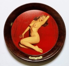 Marilyn Monroe, 1950's Vintage Coaster Tray, Pinup 
