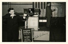 John C. Garand Signed Autograph RPPC Photo Postcard COPY picture