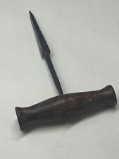 Vintage tapered square hand rimer reamer awl boxwood handle by W Marples & Sons picture