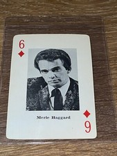 VINTAGE 1967 HEATHER COUNTRY MUSIC MERLE HAGGARD SIX DIAMOND CARD MUSIC CARD picture