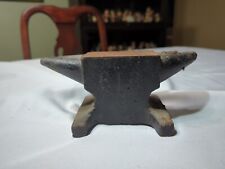 Small Antique 6 lb. Cast Iron Anvil Dual Spike Early picture