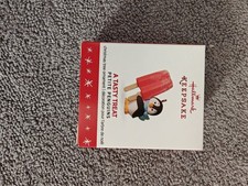 Hallmark A Tasty Treat Petite Penguins Miniature Christmas Ornament 2016 picture