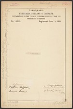 Photo:Frederick Stearns Company Alkatrit Powders Trademark 1886 picture