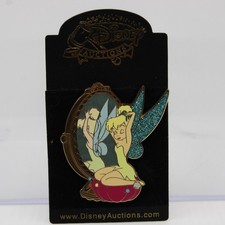 B5 Disney Auctions LE Pin Day of Beauty Tinker Bell Mirror picture