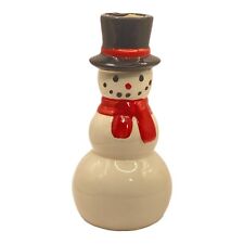 Snowman Votive Christmas Candle Holder 7