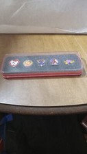 Ty Beanie Baby Pinchers Official Collector Club Pins Set In Case picture