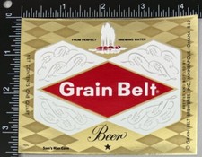 Grain Belt Beer Label picture