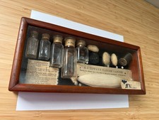 Antique A.J. Tiffany Nature Cabinet Silk Cocoon Thread Entomology Curiosity picture
