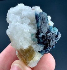 125 CTs Natural Indicolite Tourmaline Crystal specimen from Afghanistan picture