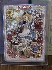 Wanmanshe Alice in Wonderland Card ZWD-001 Alice Gold Signature picture