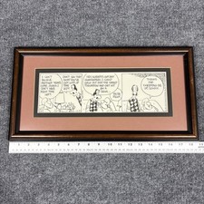 DANA SUMMERS Signed Original Comic Art THE MIDDLETONS Daily Strip 1991 Framed picture