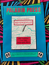 PALADIN PRESS - Vol 19, No 1 - 1989 Magazine Catalog Catalogue, Revengeville picture