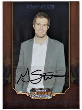 2009 DONRUSS AMERICANA PRIVATE SIGNINGS GEOFF STULTS #d 404/428 picture