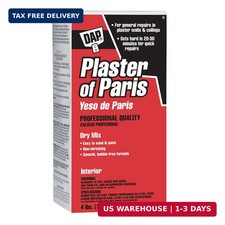 4 lb Professional Quality Plaster of Paris for Fast Wall Repairs and Crafts picture