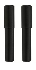 2 Pack Black 52 Ring Gauge Adjustable Size Cigar Case - Crash Proof Cigar Tube picture