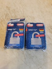 Abus 41/40 Laminated Steel Padlock KA 3252, 5UKH4, 2PK, FreeShipL48. Keyed Diff picture