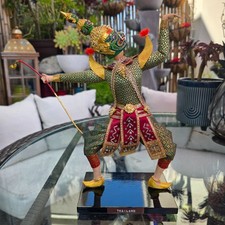 Vintage Traditional Thai Khon Doll 13