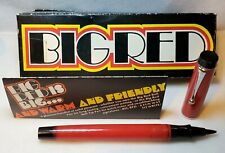 Vintage Parker Big Red Soft Tip Pen w/Box picture
