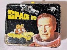 Vintage 1975 Space 1999 Metal Lunchbox King-Seeley Thermos Sci-Fi TV Show picture