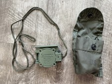 Cammenga Model 27 US Military Phosphorescent Lensatic Compass W Pouch picture