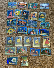 2025 Topps Chrome SpongeBob numbered and base card lot picture