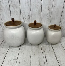 Vintage Kenji Fujita Freeman Lederman Minimalist Jar Canister Set MCM Imperfect picture