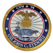 USS JOHN C. STENNIS (CVN-74)  Aircraft Carrier patch USN picture