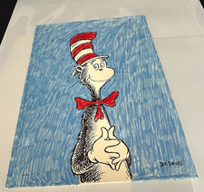 Chase Art Companies Dr. Seuss Cat in the Hat Limited Edition Serigraph COA 2021 picture
