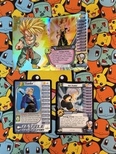 SCORE 2003 Dragon Ball Z Kid Trunks #169 Hologram Foil Foldable + Extras NM picture