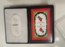 Vintage Air India Playing Cards 2 Deck Set Maharaja Mascot Custom Court India picture