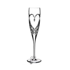 Waterford True Love Lead Crystal Champagne Flute 7.1 Oz (Only One Flute) G1402 picture