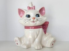 New Damage Chip Out Disney The Aristocats Marie Figural Cookie Jar Canister Cat picture