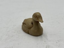Vintage Limited Edition Georgia Marble Duck Figurine 2.75