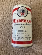 VINTAGE WIEDEMANN BOHEMIAN SPECIAL 12 OZ STEEL BEER CAN NICE picture