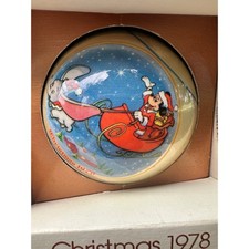 Vintage 1978 Disney Schmid Christmas Ornament Mickey Mouse Dumbo Limited Edition picture