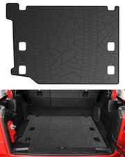 JOYTUTUS Cargo Mat Compatible with Wrangler JL 4XE, All-Weather Protection Tr... picture