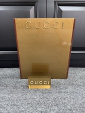 GUCCI Store Display Sign Advertising Display Huge Official Dealer Lucite Sign picture