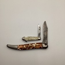 VINTAGE PRE 1954 HAMMER BRAND USA TICKLER TOOTHPICK FOLDING POCKET KNIFE KNIVES picture