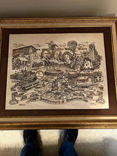 Anheuser-Busch Budweiser 100 Years King of Beers 1976 Breweriana Print picture