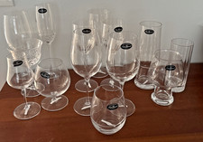 lot 14 Luigi Bormioli Glasses-Roma 1960/Incanto/Birrateque/Aero/Vinoteque-new picture