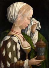 Oil painting The-Magdalen-Weeping-Workshop-of-Master-of-the-Magdalen-Legend-oil- picture