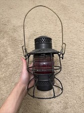 ADLAKE KERO SOUTHERN RY RAILROAD LANTERN RED GLOBE - COMPLETE picture